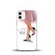 Compatible with Apple, Pretty Girl Soft Shell For Iphone12 Transparent Tpu