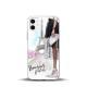 Compatible with Apple, Pretty Girl Soft Shell For Iphone12 Transparent Tpu