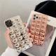 Electroplating Cute Three-dimensional Love Phone Case