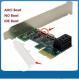 Compatible with Apple , Pcie Sata Pci-E To Sata3 Pcie Sata3.0 Expansion Card Asm1061 Ssd