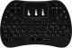 Mini touch keyboard with seven-color backlight English