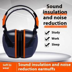 Head Mounted Soundproof And Comfortable Noise Proof Earmuffs