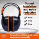 Head Mounted Soundproof And Comfortable Noise Proof Earmuffs
