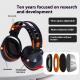 Head Mounted Soundproof And Comfortable Noise Proof Earmuffs