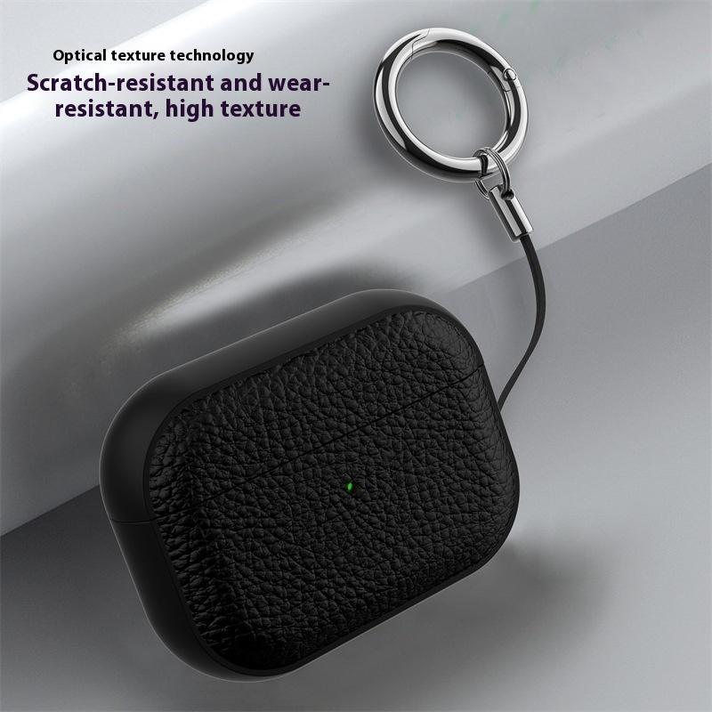 Leather Pattern Protective Cover Suitable For Bluetooth Headset