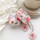 Bluetooth Earbuds Case Protective Cover Simple Watercolor Flower