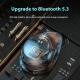Wireless Bluetooth Headset High Sound Quality In-ear Touch Digital Display Call
