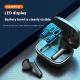 Digital Display Sports In-ear Waterproof Wireless Bluetooth Headset