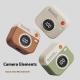 Retro Camera Digital Display Q86 Wireless Bluetooth Headset