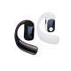 Rotating Digital Display Bone Conduction External Bluetooth Headset