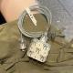 20W Girl Bow Epoxy Charger Protective Cover