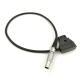 Weigu Wireless Video Teradek Bolt Pro 300 RX Power Cord D-TAP To LEMO 2-pin Plug