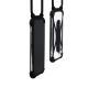 Compatible with Apple , Universal Silicone Lanyard Mobile Phone Case Crossbody Four-corner Anti-fall Protective Cover