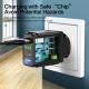 Dual USB European Standard American Standard 24A Dual Port With Light Guide Smart Charging Adapter