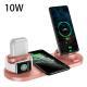 Wireless Charger For IPhone Fast Charger For Phone Fast Charging Pad For Phone Watch 6 In 1 Charging Dock Station