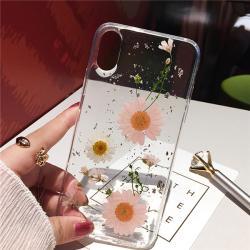 Dry flower mobile phone case