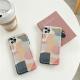 Color geometric phone case