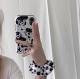 Compatible with Apple , Black butterfly phone case