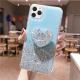 Epoxy sequins love phone case