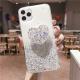 Epoxy sequins love phone case