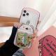 Curved hollow glass phone case