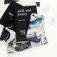 Blue Galaxy Marble Phone Case