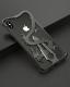 Cool black metal mobile phone case