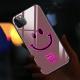 Compatible with Apple , Smiling face to flash mobile phone case