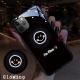 Compatible with Apple , Smiling face to flash mobile phone case