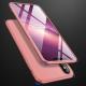 Frosted contrast color mobile phone case