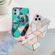 Stitched marble phone case