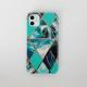 Stitched marble phone case