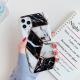 Stitched marble phone case