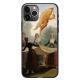 Compatible with Apple , Art oil painting orange cat mobile phone case