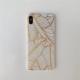 Bronzing banana leaf phone case