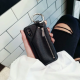 Compatible with Apple, Iphone Case With Leather Pouch and Keyring