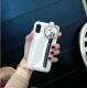 Compatible with Apple, Iphone Case With Leather Pouch and Keyring