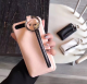 Compatible with Apple, Iphone Case With Leather Pouch and Keyring