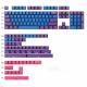 Capturers New Product Original High Two-Color Molding Powder Black Blue Purple Red Black Blue Black With Two-Color PBT Mechanical Keycaps