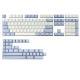 Capturers New Product Original High Two-Color Molding Powder Black Blue Purple Red Black Blue Black With Two-Color PBT Mechanical Keycaps