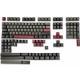 Capturers New Product Original High Two-Color Molding Powder Black Blue Purple Red Black Blue Black With Two-Color PBT Mechanical Keycaps