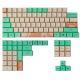 Mint Toffee DSA Ball Cap PBT Sublimation Keycap XDA104 Mechanical Keyboard Dedicated Keys