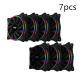 Patriot Rainbow V1 Desktop Host Computer Case Fan