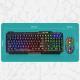Luminous 4D Gaming Keyboard And Mouse Set Luminous Keyboard And Mouse