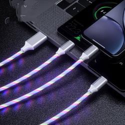 One For Three Streamer Data Cable Colorful Marquee