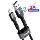 QGeeMUSB A To Type-C Fast Charge Data Cable 5V2.4A Compatible With Android Phones