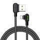 Double-Sided Blind Plug-In Elbow Mobile Game Charging Cable With Light