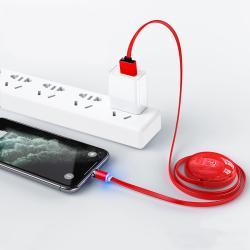 Magnetic Retractable Data Cable Three In One Mobile Phone Charging