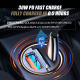 One For Two Usb Cigarette Lighter Conversion Plug For Steam Mini