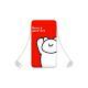 Creative Cute Bear Simple Self-contained Three-in-one Portable Power Bank